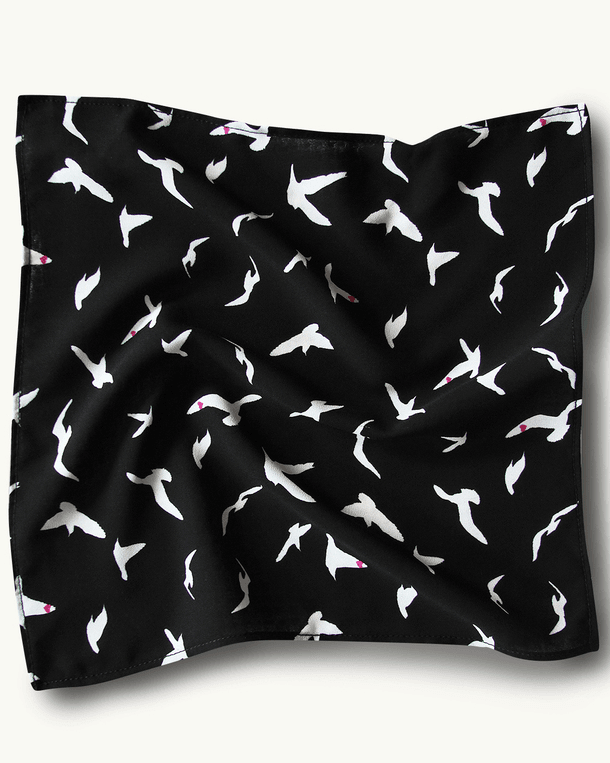 The Nightingale Pocket Square The Nightingale Pocket Square