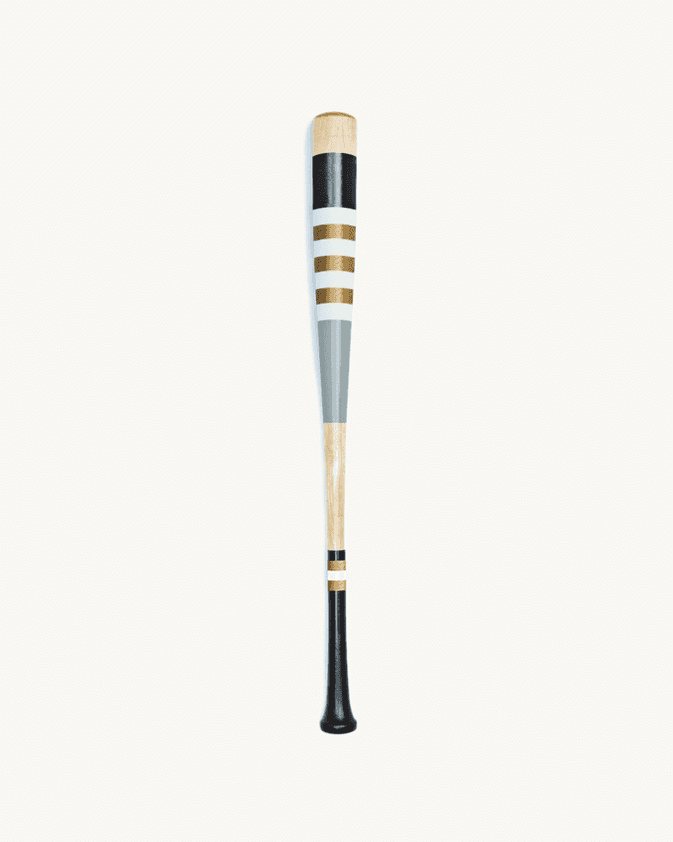 All-American Baseball Bat Black Gray & Gold All-American Baseball Bat Black Gray & Gold