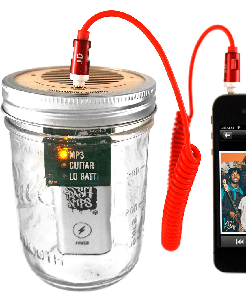 Pre-Built Mason Jar Speaker Pre-Built Mason Jar Speaker