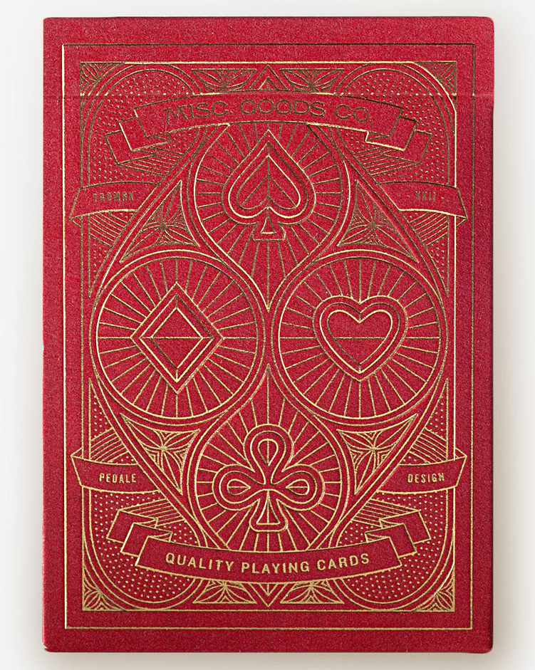 Red Playing Cards Deck Red Playing Cards Deck