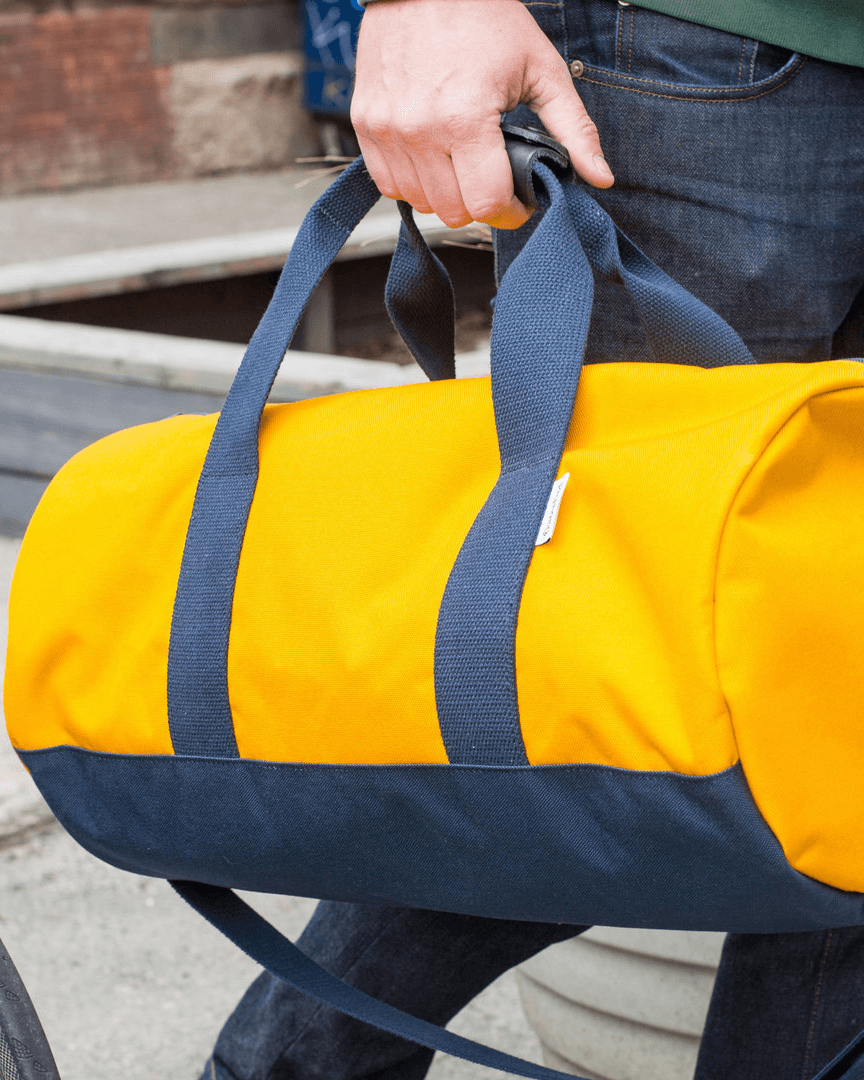 Stay Sharp Duffel Bag Gold & Navy Stay Sharp Duffel Bag Gold & Navy