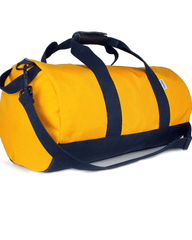 Stay Sharp Duffel Bag Gold & Navy
