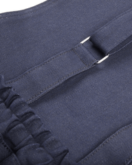 Trinity Denim Overall Dress with Removable Skirt Indigo