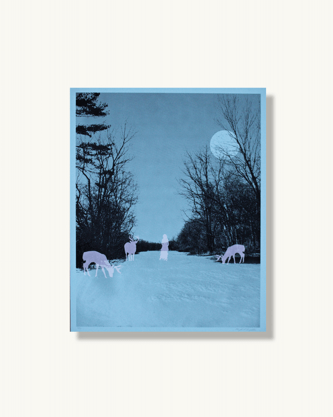 Woodland Ghosts Screen Print