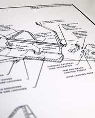 Space Shuttle STS Art Print