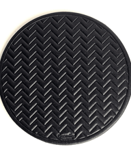 Striped Leather Coasters