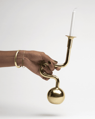 Horn Candle Holder