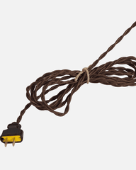 Brass Switch Pendant Green Dome