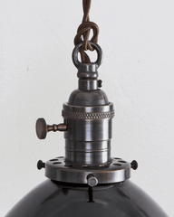 Brass Switch Pendant Black