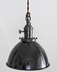 Brass Switch Pendant Black