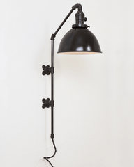Brass Pipe Sconce