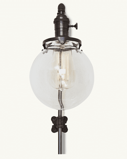 Brass Pipe Sconce