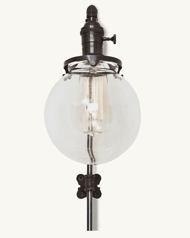 Brass Pipe Sconce