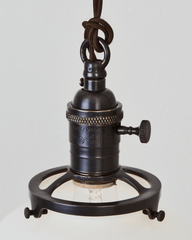 Schoolhouse Glass Pendant Light