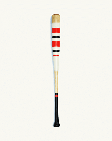 All-American Baseball Bat Cream Orange & Black
