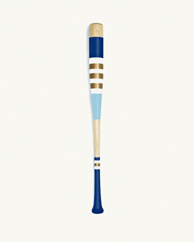 All-American Baseball Bat Blue & Gold