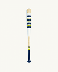 All-American Baseball Bat Navy & Neon Green