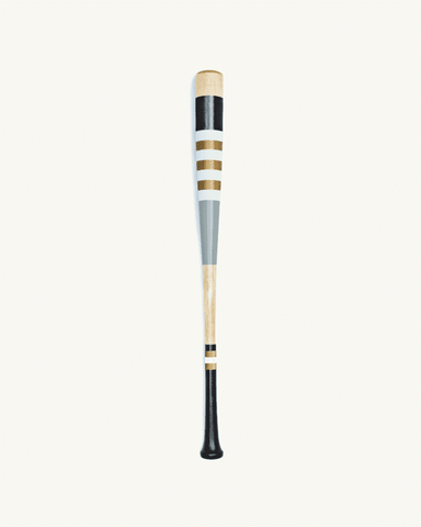 All-American Baseball Bat Black Gray & Gold