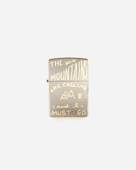 The Muir Hand-Engraved Zippo Lighter