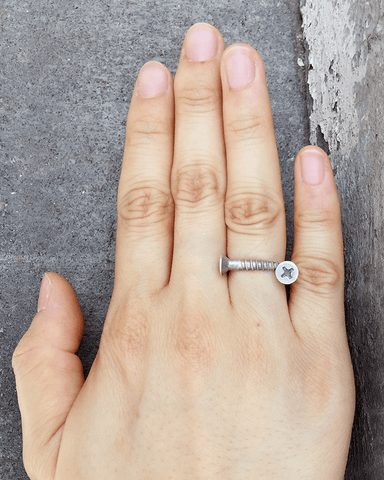 Phillips' Head Square Screw Ring