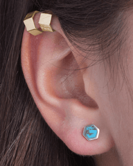 Honeycomb Ear Cuff